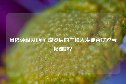 风险评级从D到C 增资后的三峡人寿能否摆脱亏损难题？