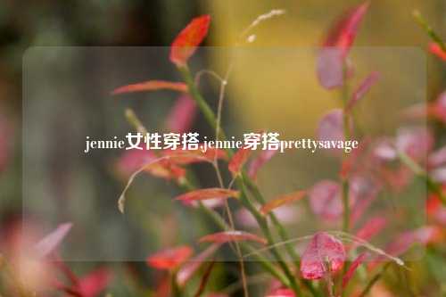 jennie女性穿搭,jennie穿搭prettysavage