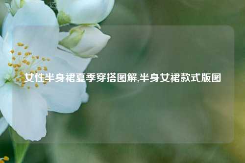 女性半身裙夏季穿搭图解,半身女裙款式版图