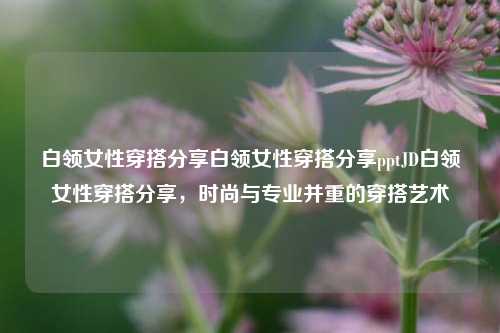 白领女性穿搭分享：时尚与专业的艺术交融